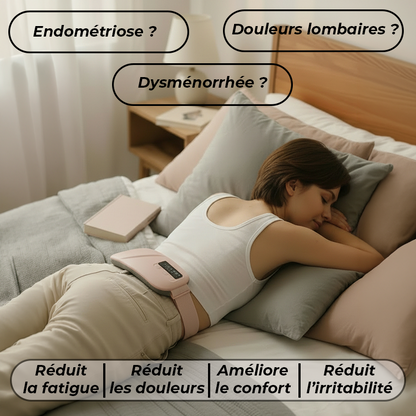 Luna Belt – Ceinture chauffante et vibrante pour douleurs menstruelles