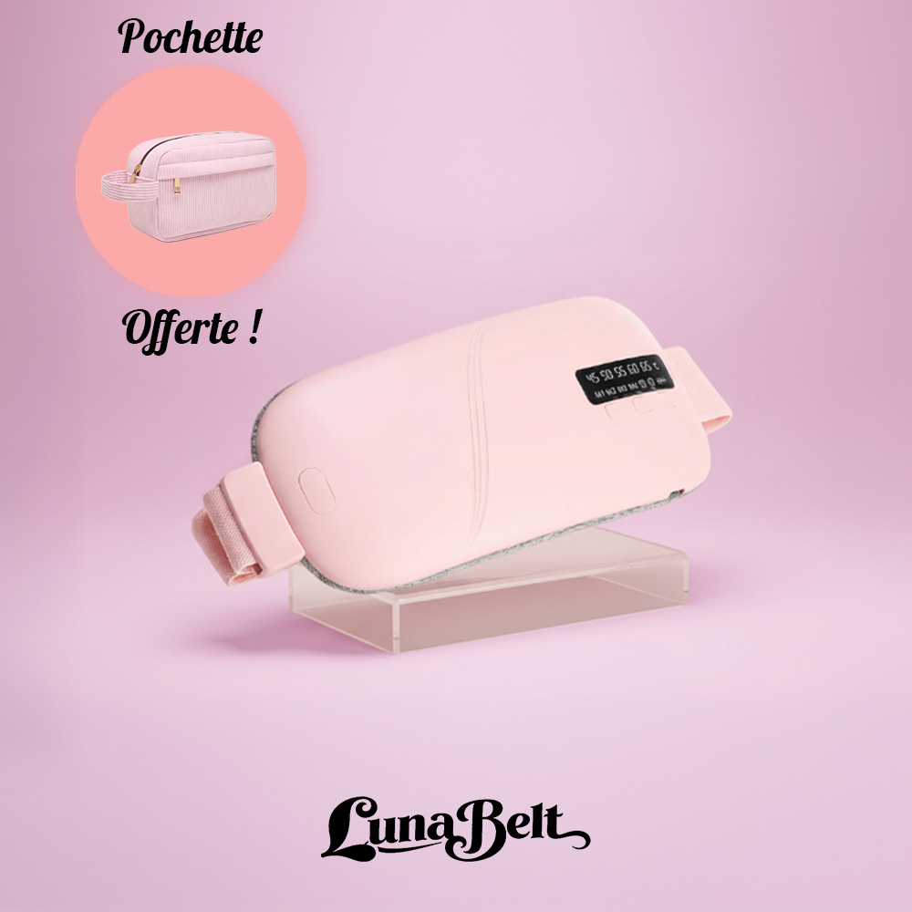 Luna Belt – Ceinture chauffante et vibrante pour douleurs menstruelles