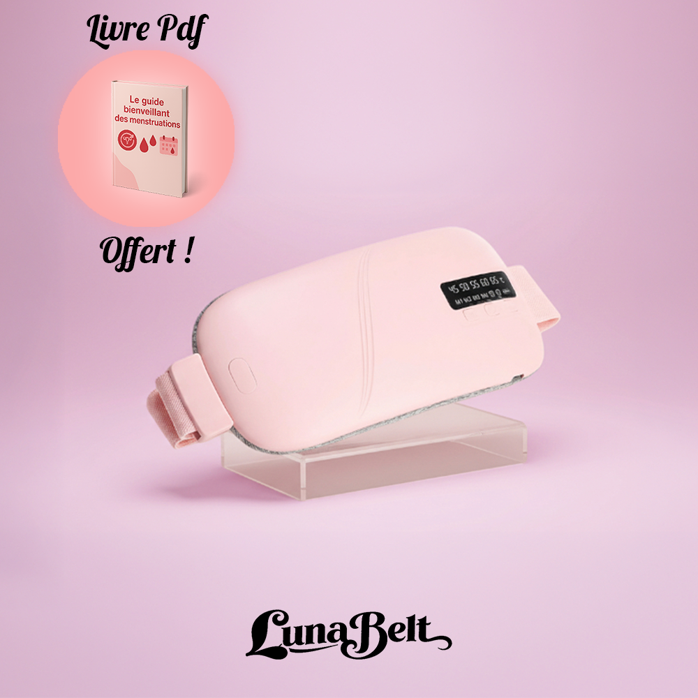 Luna Belt – Ceinture chauffante et vibrante pour douleurs menstruelles